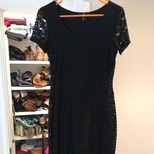 BLACK TIGT H&M DRESS
