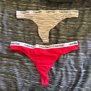calvin klein thongs