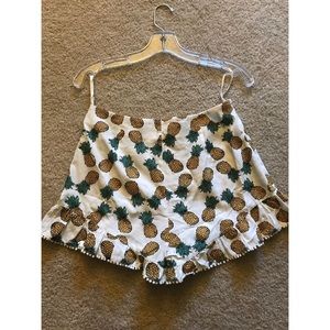 Pineapple shorts