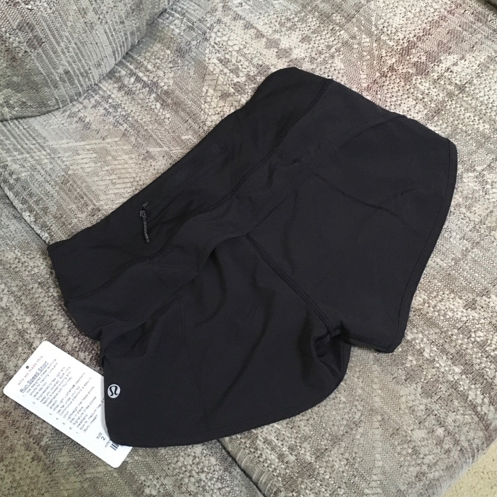 Lululemon Run speed short NWT