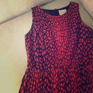 Pleaded Anthropologie Dress