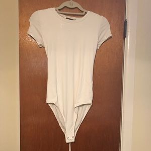 BNWOTMedium Cream Abercrombie and Fitch Body Suit!