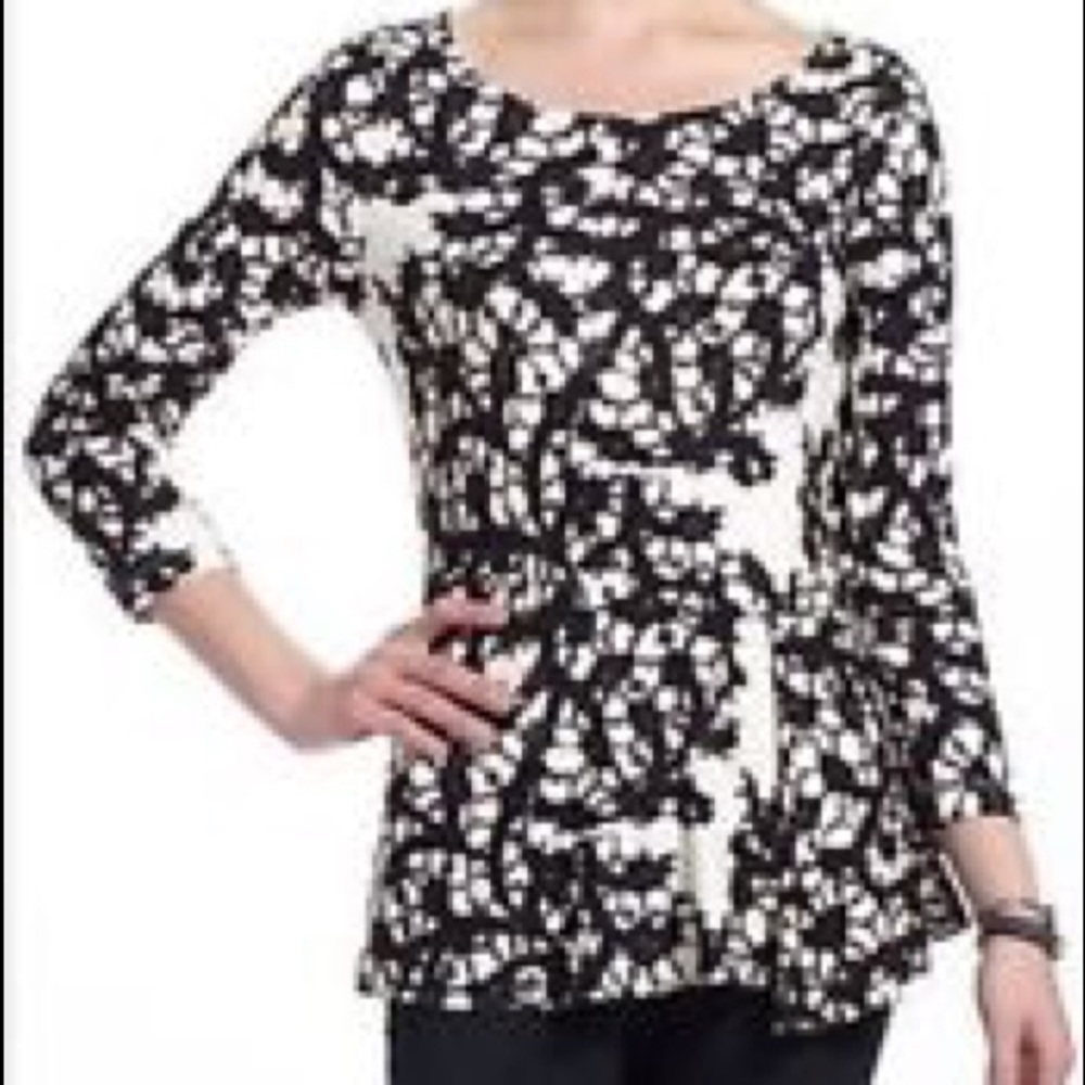 Leifsdottir Webbed Peplum top