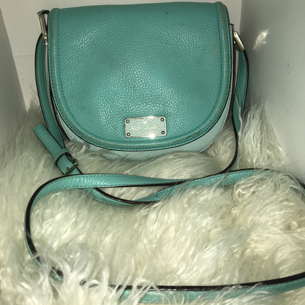 Kate Sapde NY crossbody saddle purse