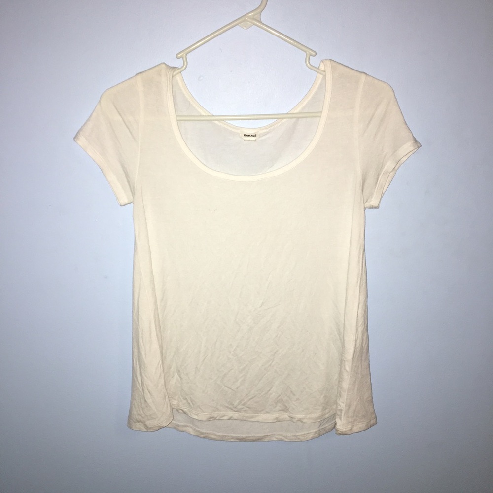 White Soft Garage T-Shirt