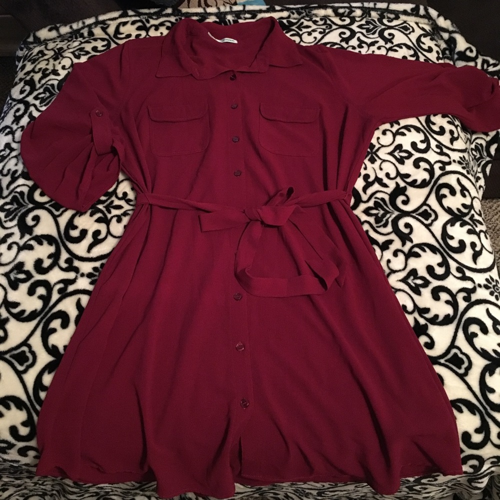 Maurice's shirt dress