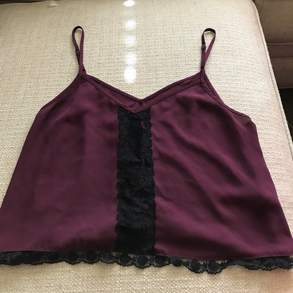 forever 21 lacy tank top