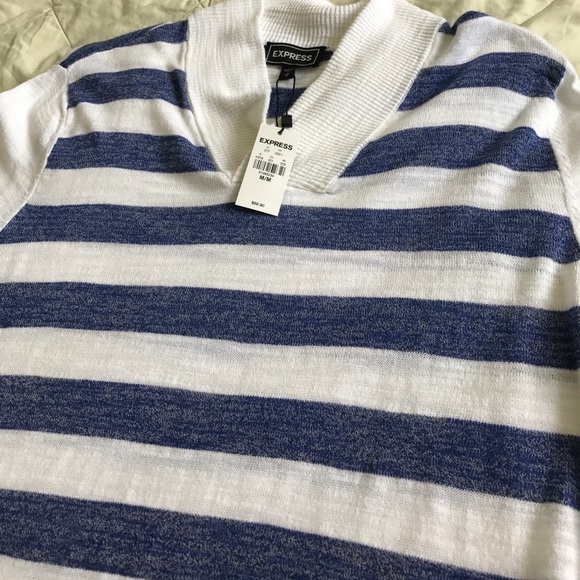 Express Striped Dress Sweater - Picture 3 of 4