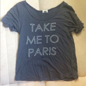 "Take Me To Paris" women's t-shirt