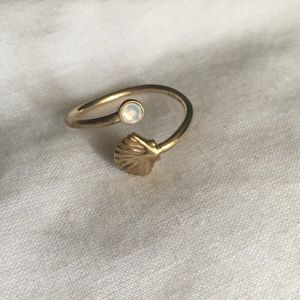 Alex & Ani Shell Wrap Ring