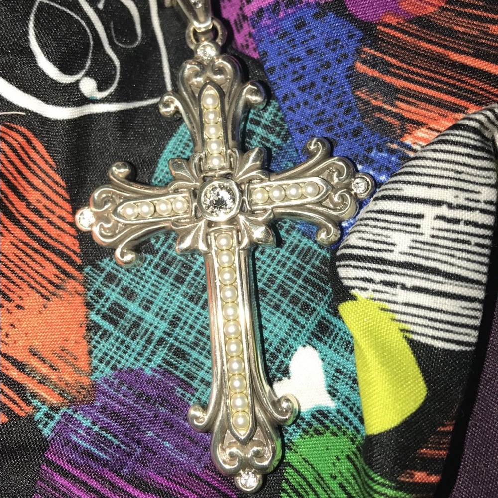 Brighton cross necklace