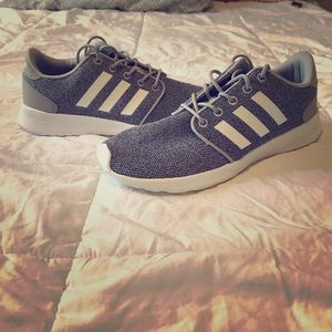 Grey adidas shoes size 8.5