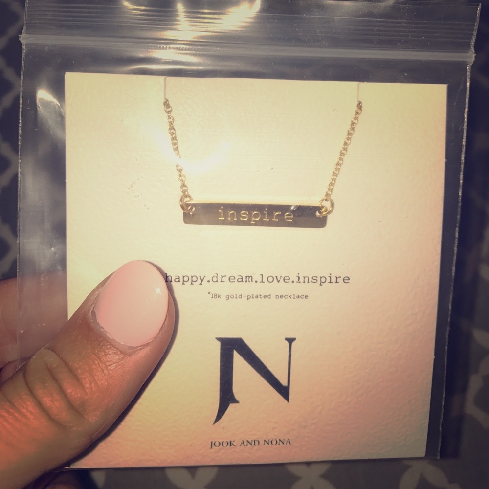 🌸INSPIRE necklace from Jook and Nova