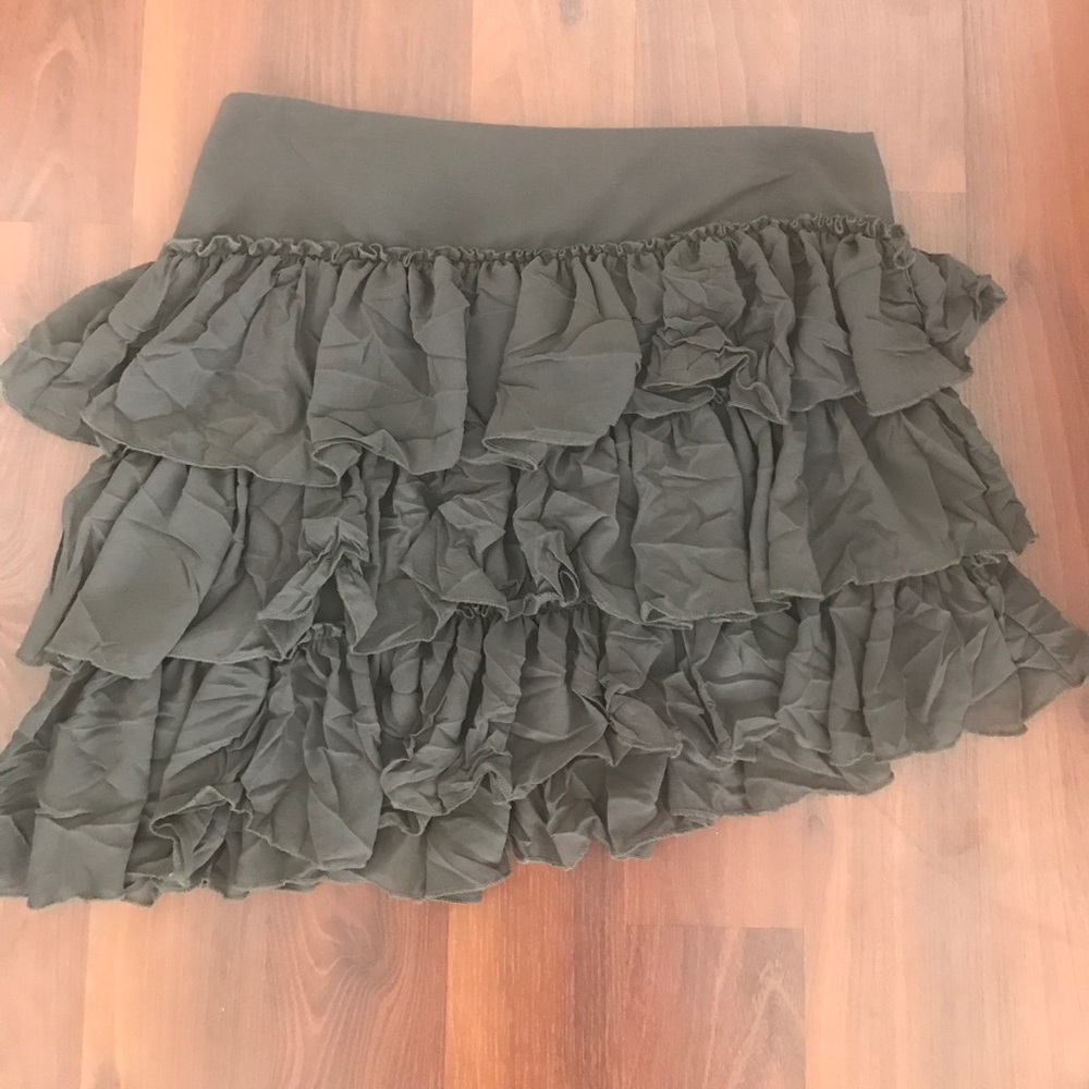 Free People Ruffle skirt