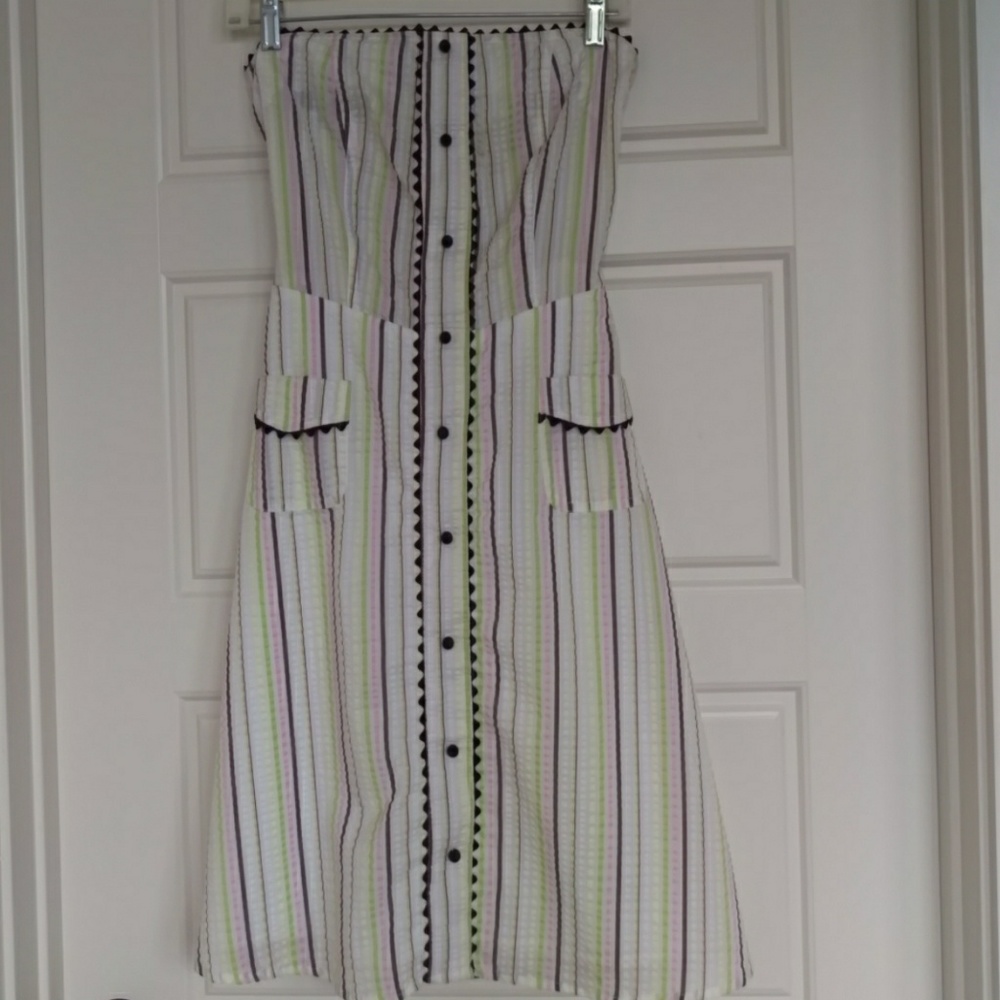 Anthropologie Eva Franco Strapless Dress