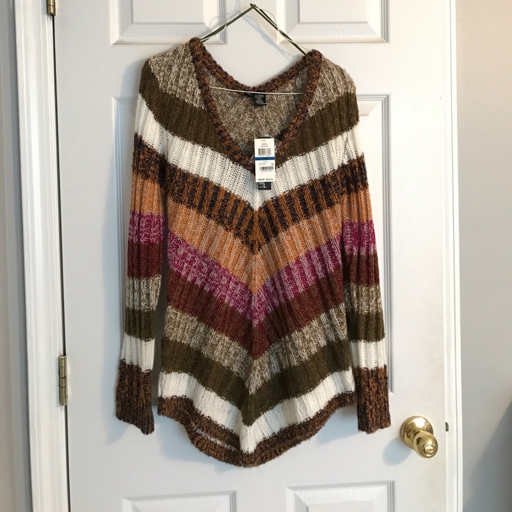 Ultra Flirt striped sweater