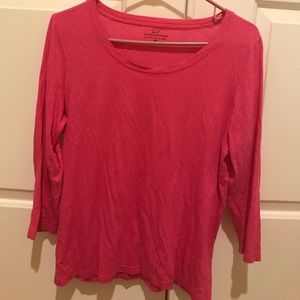 comfortable 3/4 length top Vineyard Vines size M