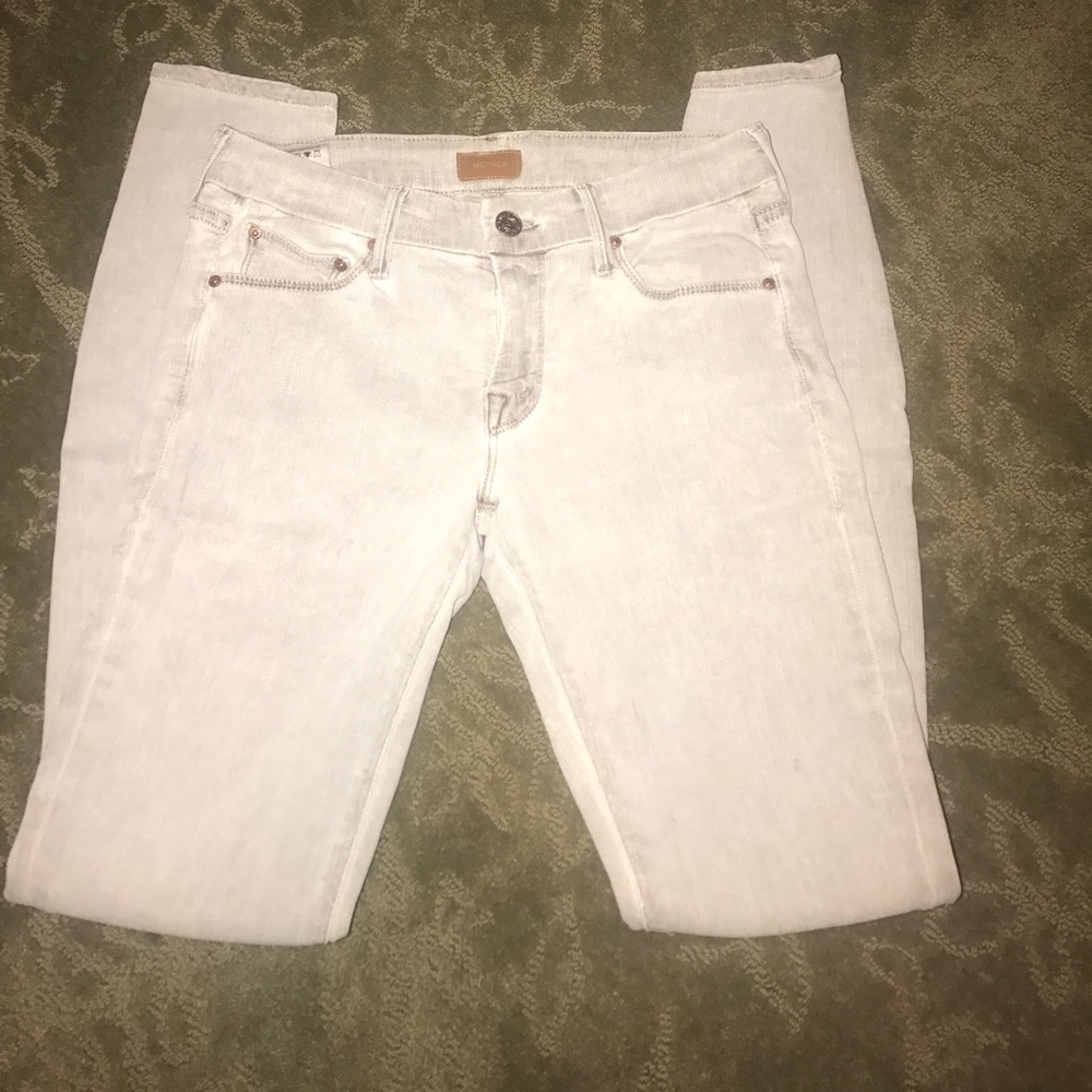 Mother gray skinny jeans - Picture 2 of 4