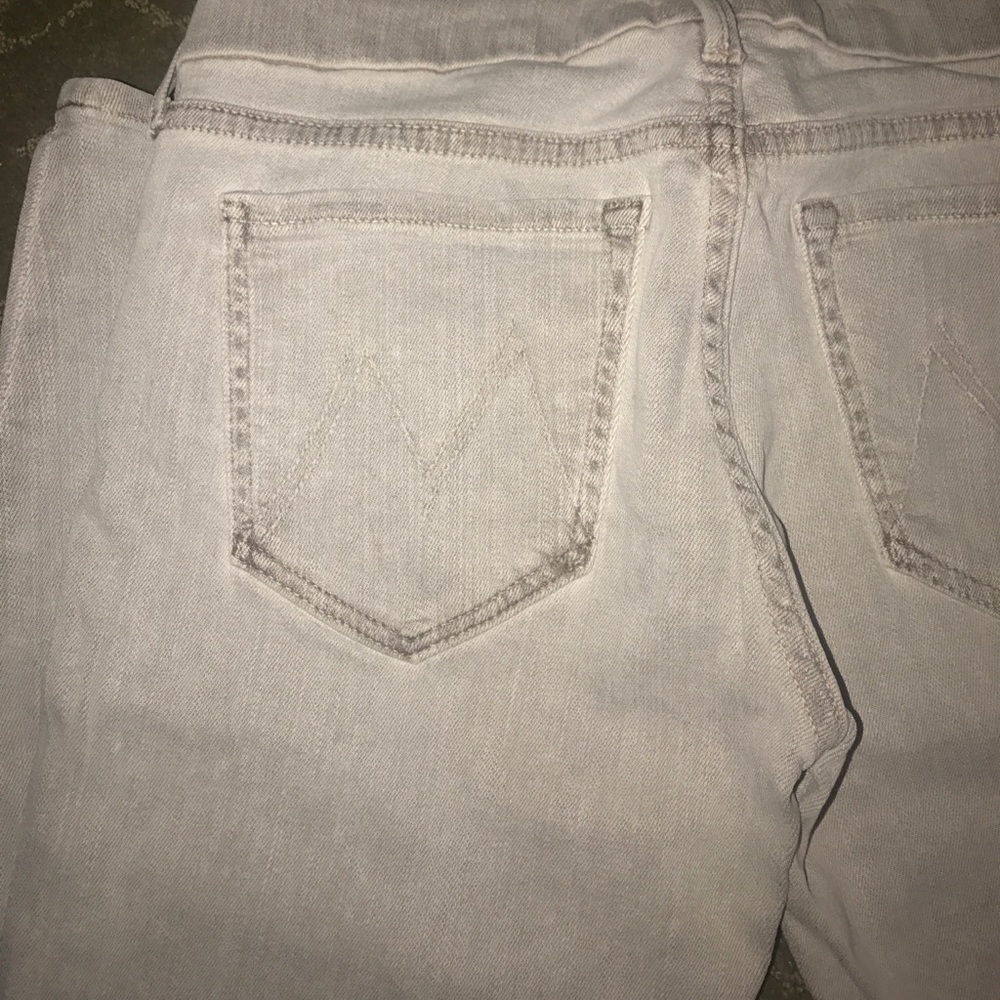 Mother gray skinny jeans - Picture 4 of 4