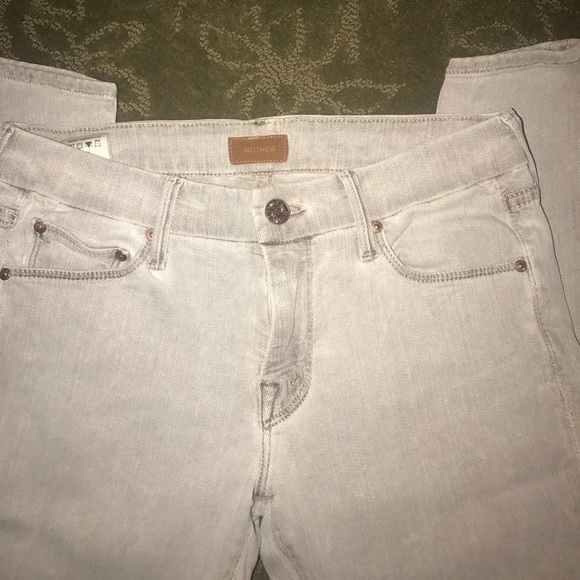 Anthropologie Denim - Mother gray skinny jeans