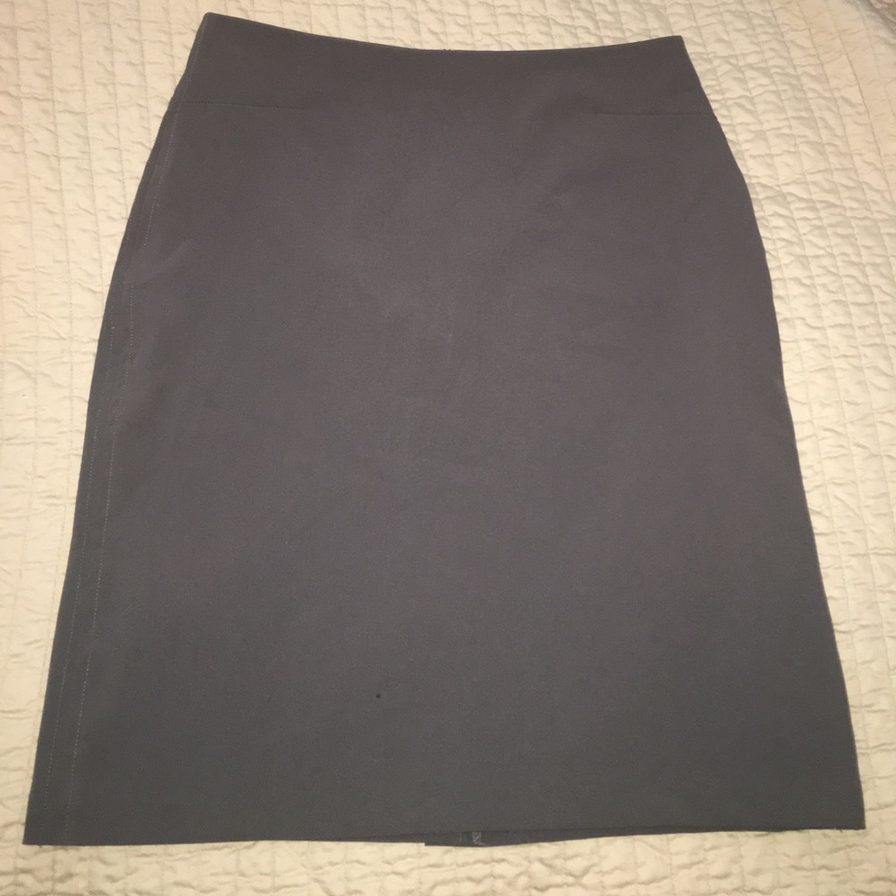 Dark grey skirt