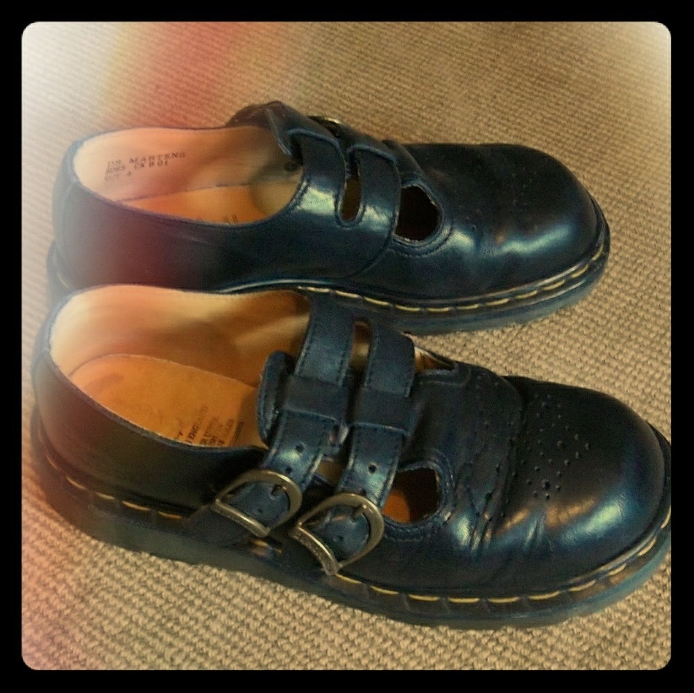Doc Martin T-strap Mary Jane's 90s Vintage