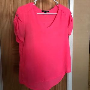 Cute rose pink dressy top