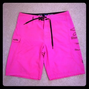 Hot Pink Salt Life Board Shorts