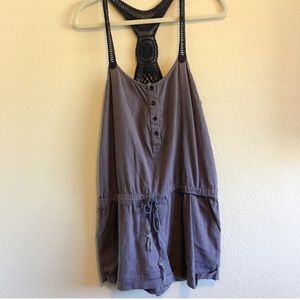 Free people romper shorts