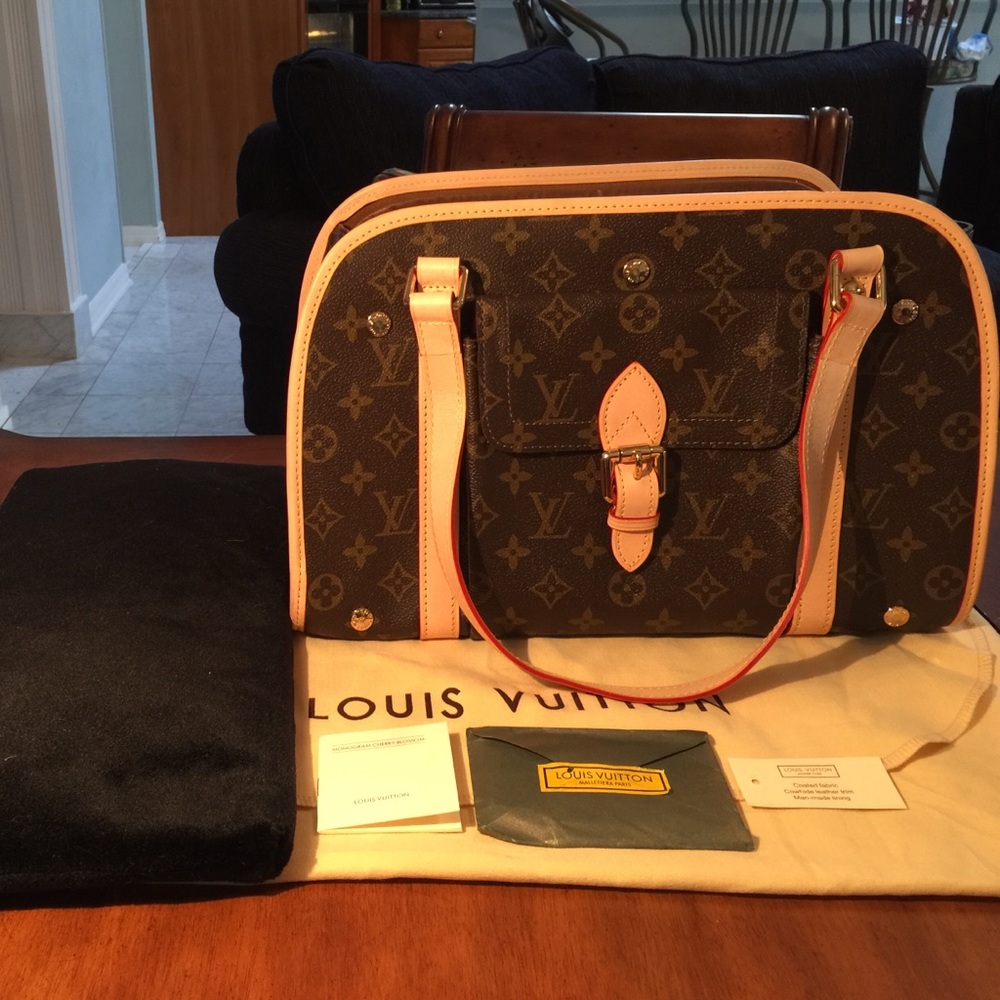 Louis Vuitton Baxter Dog Carrier