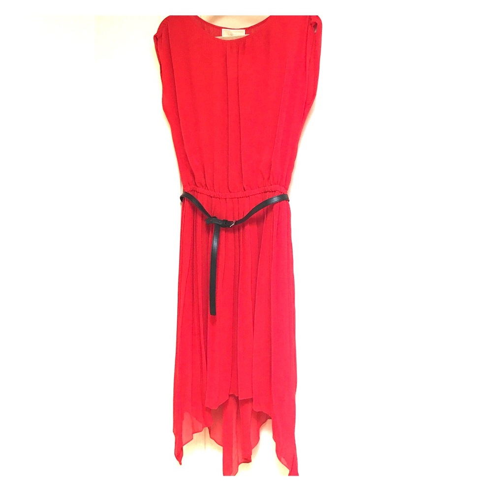 NWOT MK Red pleated Dress. 2️⃣0️⃣➖