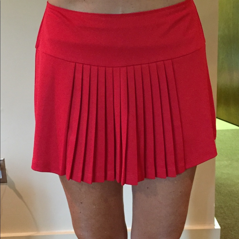 Cute pleated tennis skirt with built in shorts