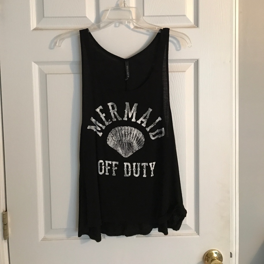 MERMAID OFF DUTY tank top!