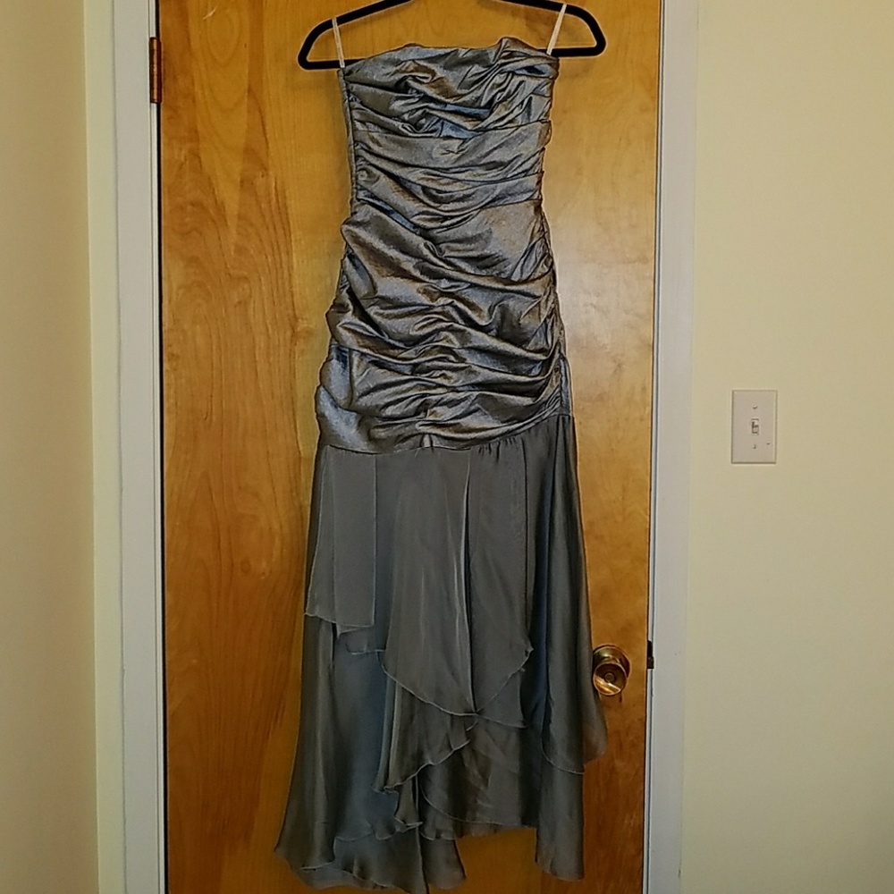 Jessica Mc Clintock grey/gun metal dress