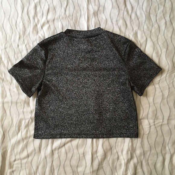 H&M shine crop top - Picture 2 of 5