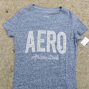Blue/Grey Aero Athletic Dept. Women's Shirt