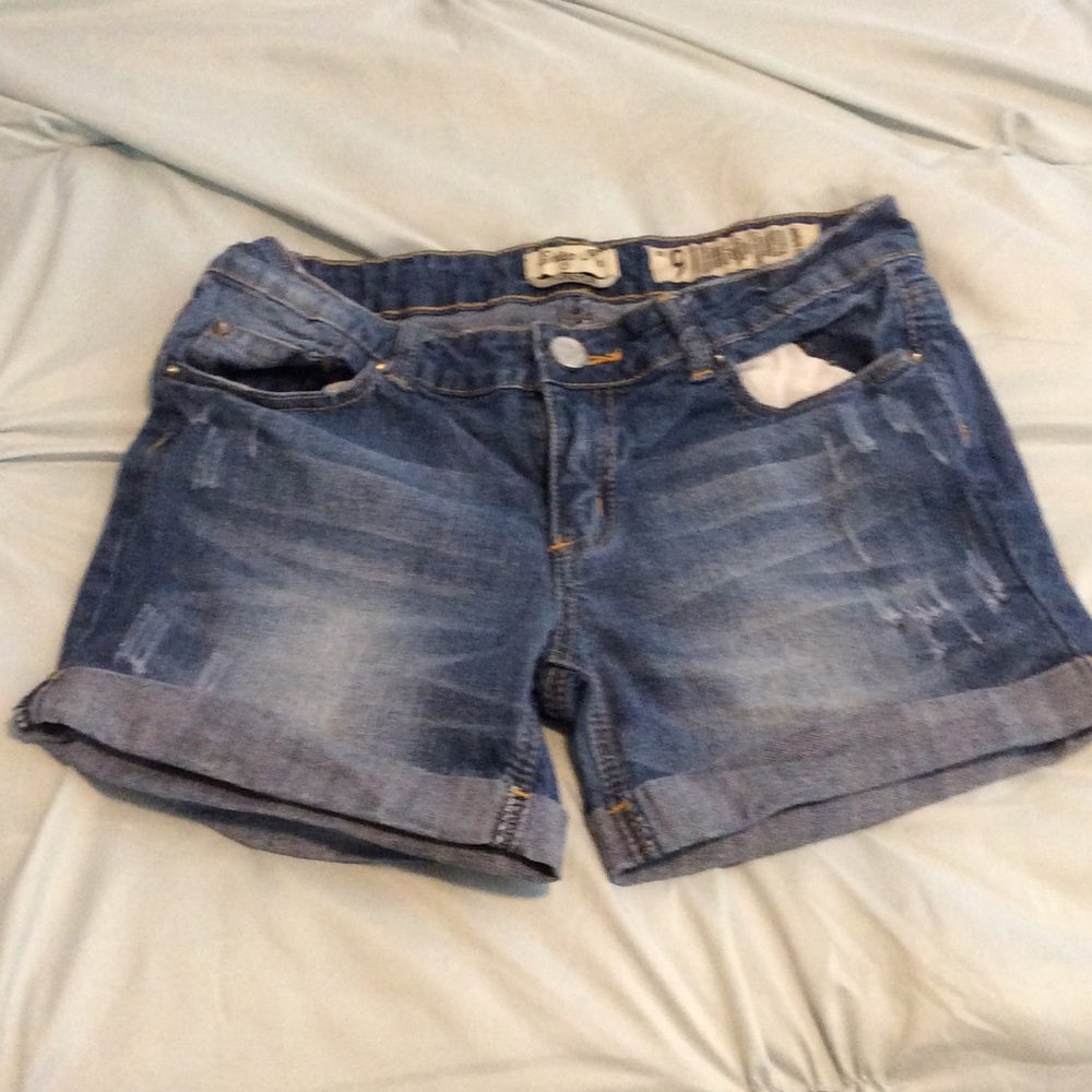 Indigo Rein Denim Shorts
