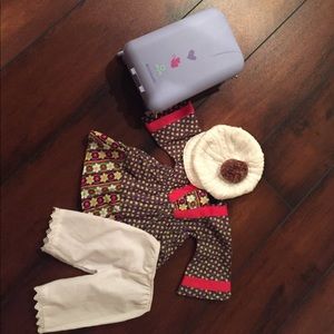American girl custom travel set