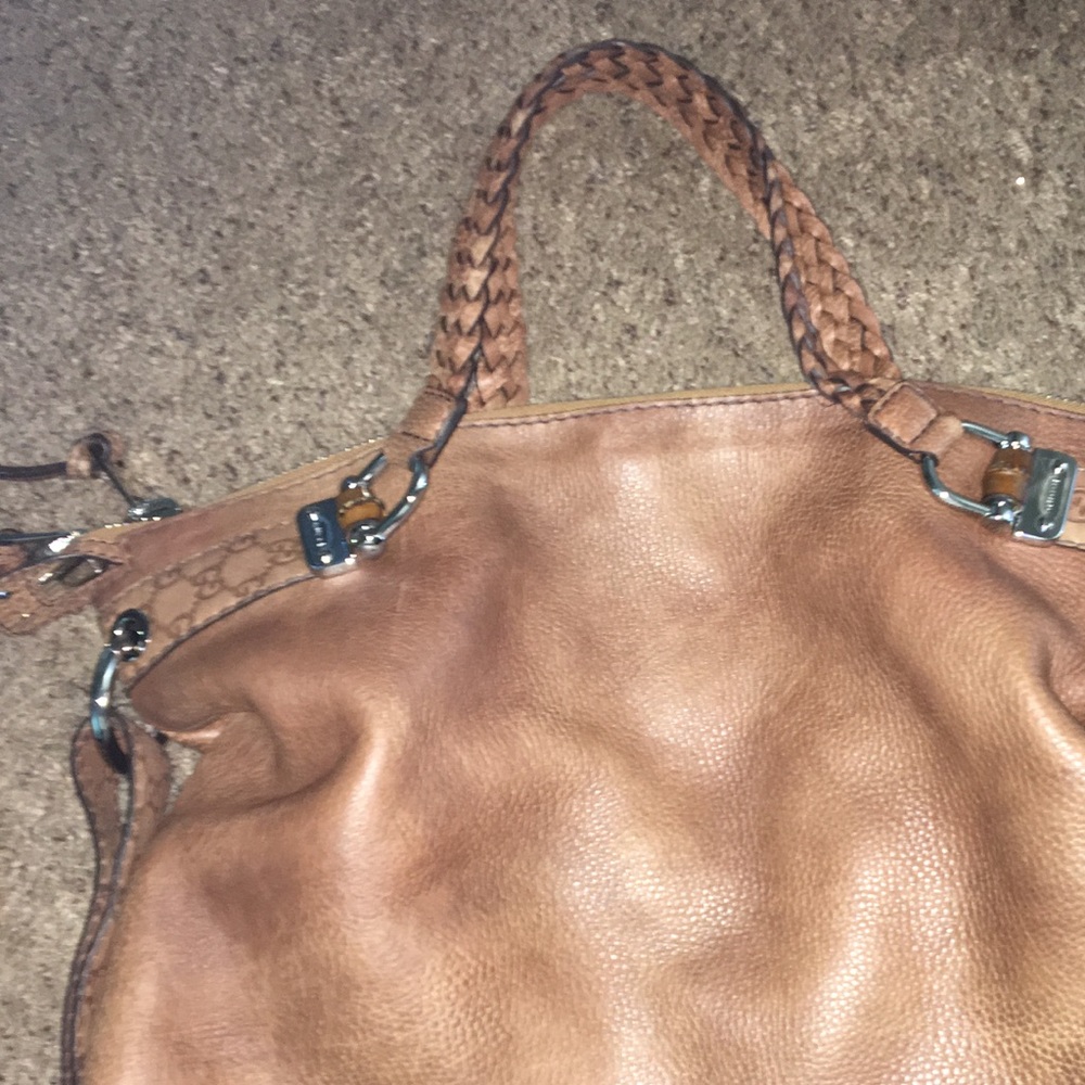 Gucci Bamboo Bar Tote