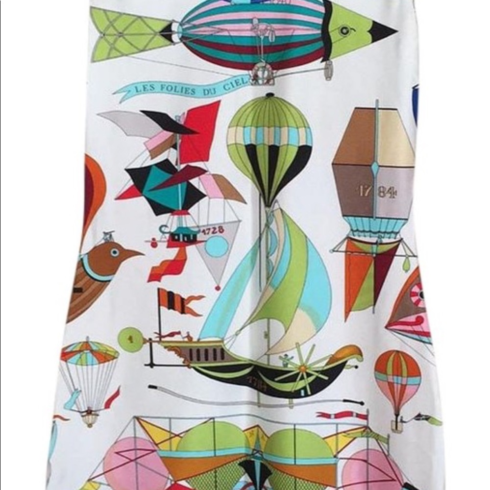 ❌❌SOLD ❌❌ 🎉🎉HP Best Dress 🎉🎉 Hermes vintage mini dress. - Picture 2 of 4