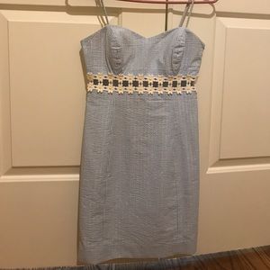 Lilly pulitzer deer sucker and daisy dress size 0