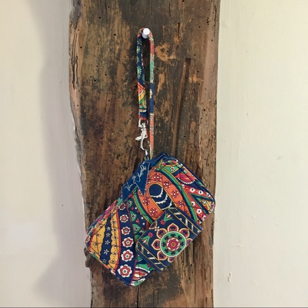 Vera Bradley Wallet with wrist strap