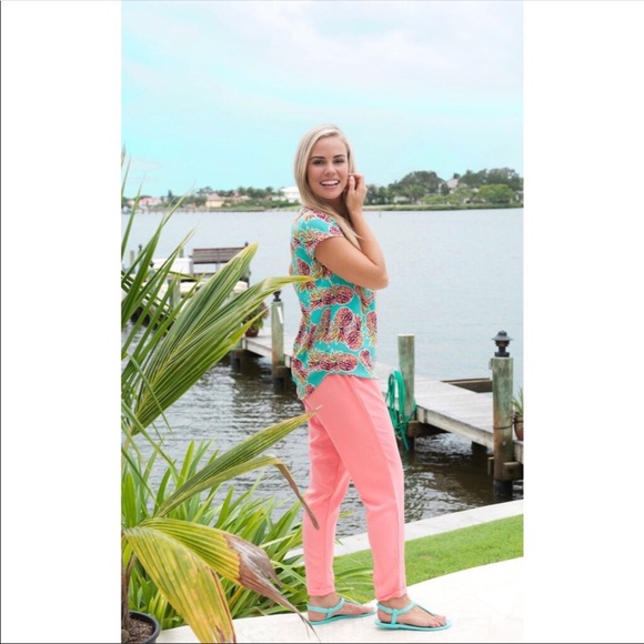 Coral jogger pants - Picture 3 of 4