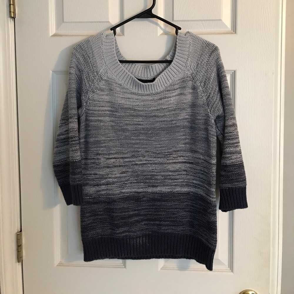 Thick sweater!