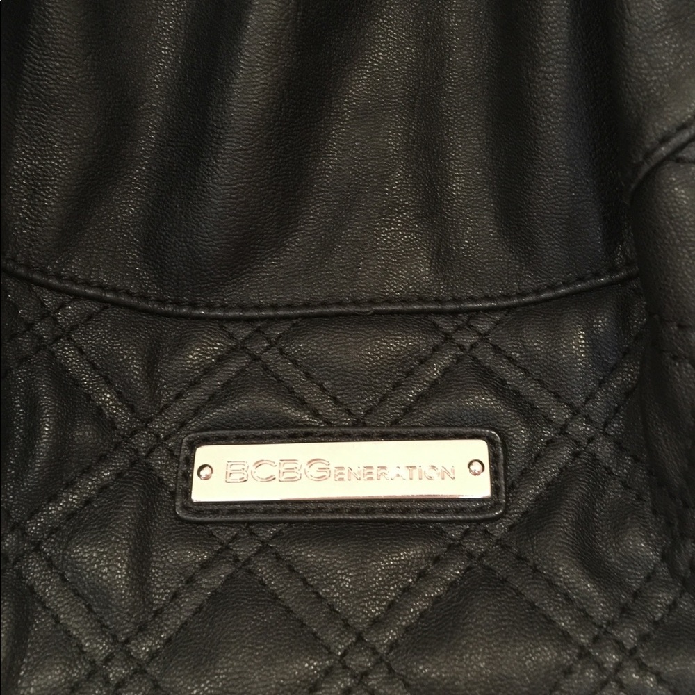 BCBG black satchel like purse