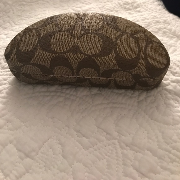 NWOT Coach eyeglass case - Picture 2 of 3