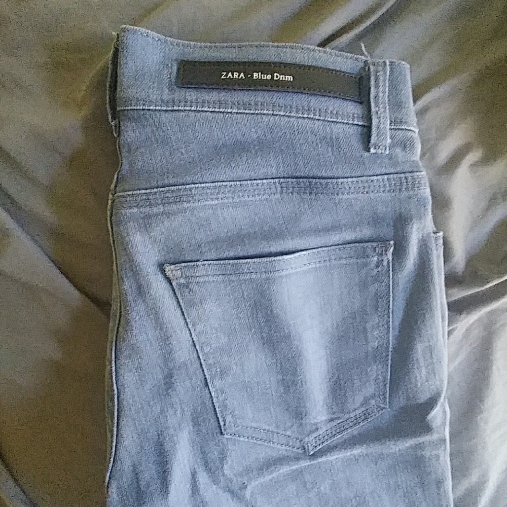 Blue zara jeans