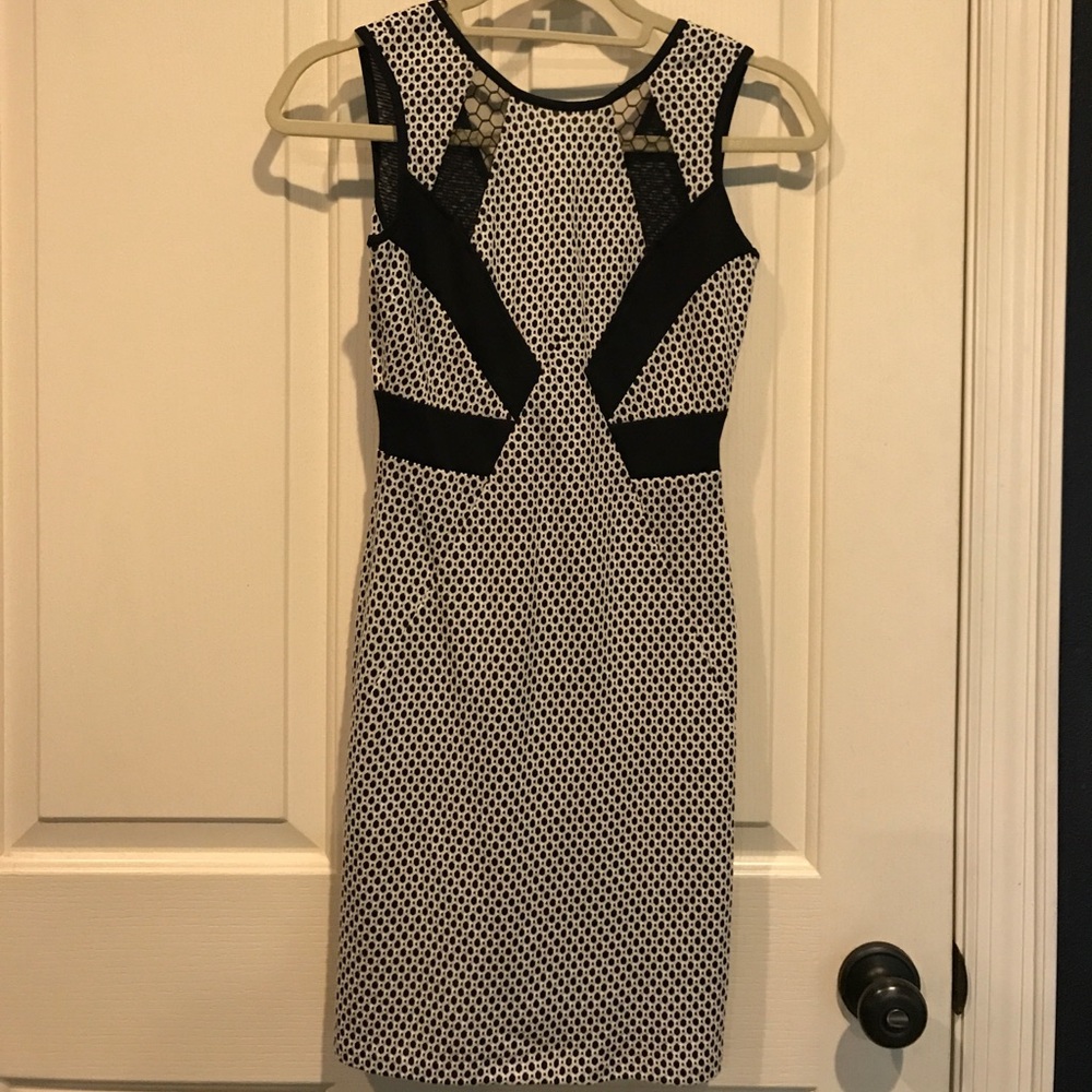 Amanda Uprichard Black + White Dress