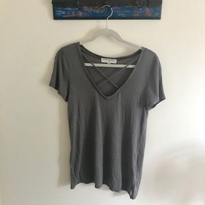 Project Social T strappy v-neck