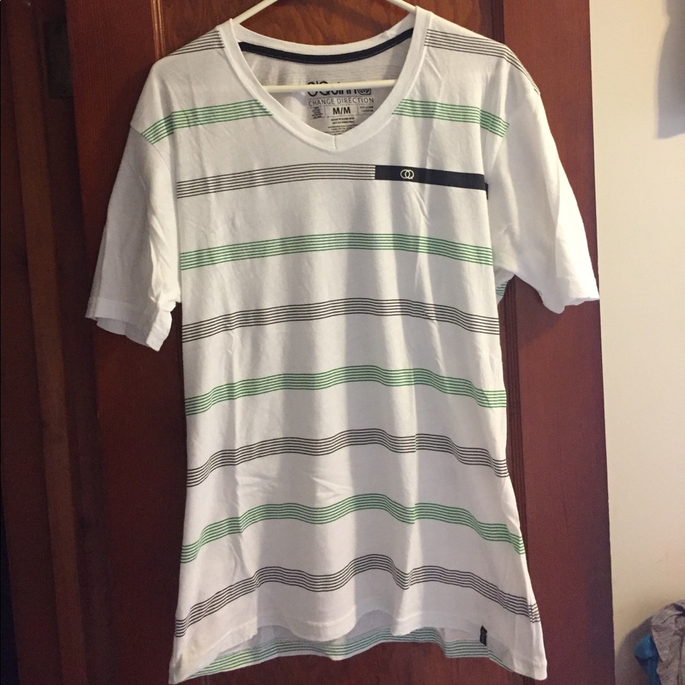 O'QUINN V-Neck striped t-shirt